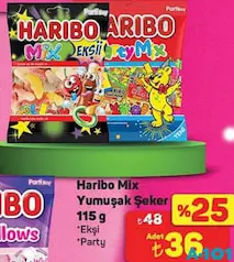 HARİBO MİX YUMUŞAK ŞEKER 115 G